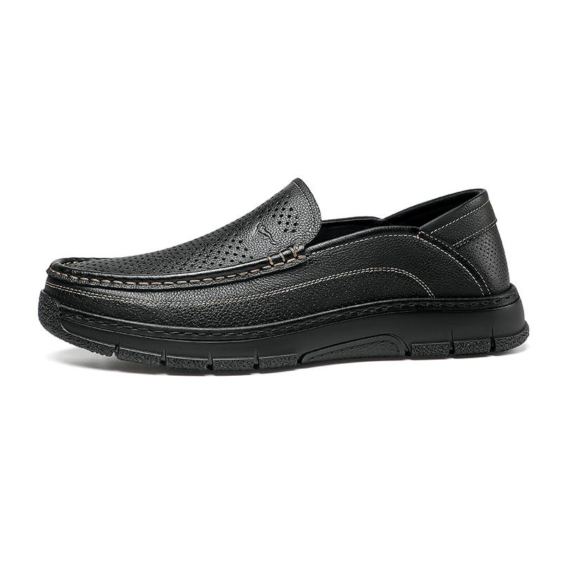 SEPTWOLVES Top Grain Cow Leather Casual Leather Shoes Men's HD