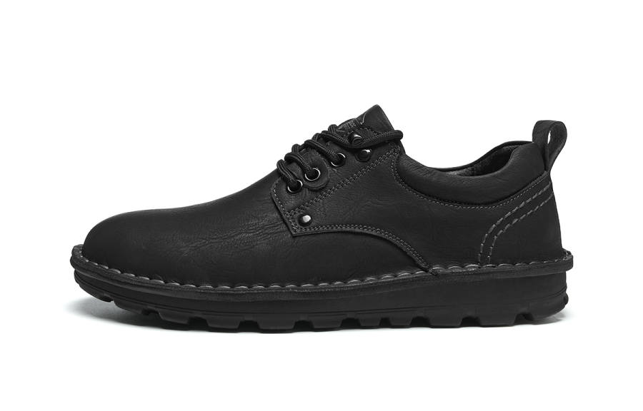 HLA Casual Shoes Men's Low Top Black Brown