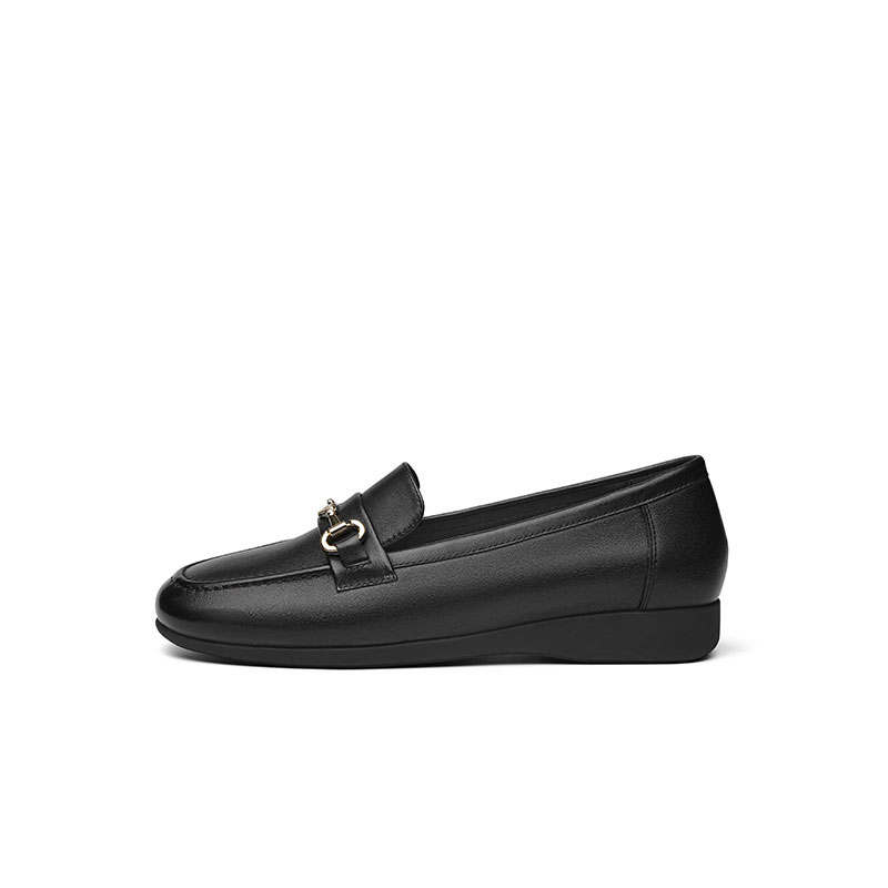 RED DRAGONFLY Cow Leather Loafers 2.5cm Women's