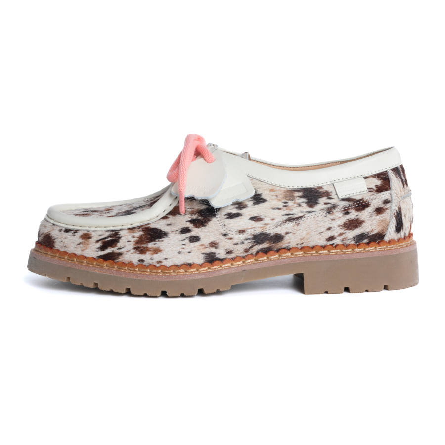 DYZZYMOTIF Low top Casual Shoes Unisex Ecru Leopard Print