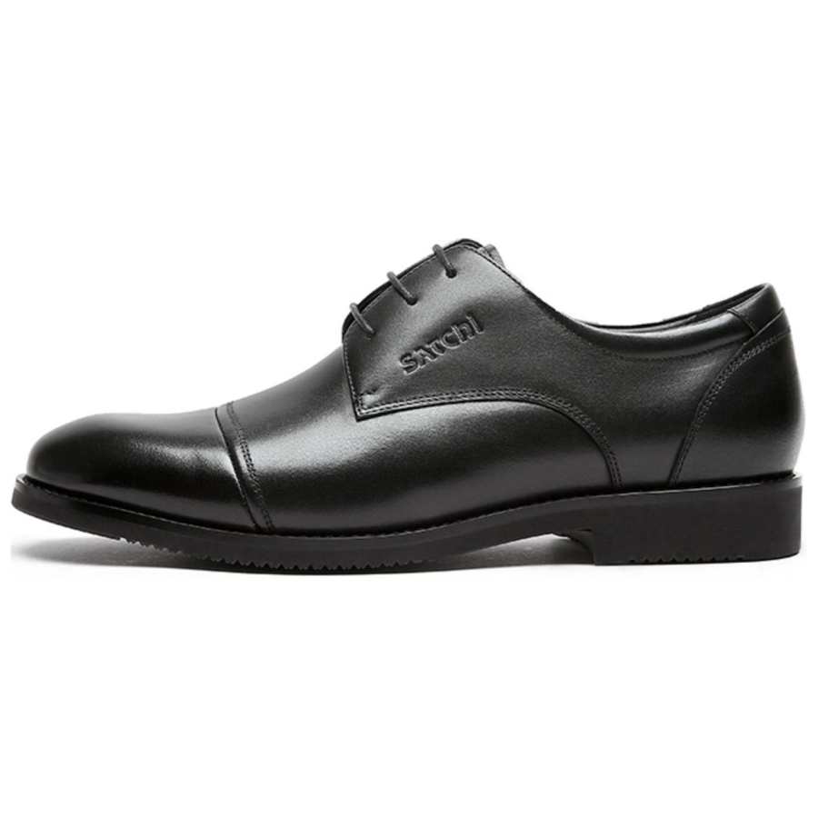 Satchi Dress Shoes Men's Low Top Black