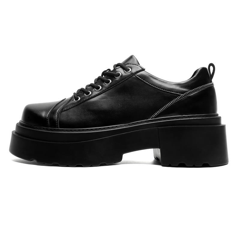 CHILANG Derby Shoes Casual Shoes Men's Black
