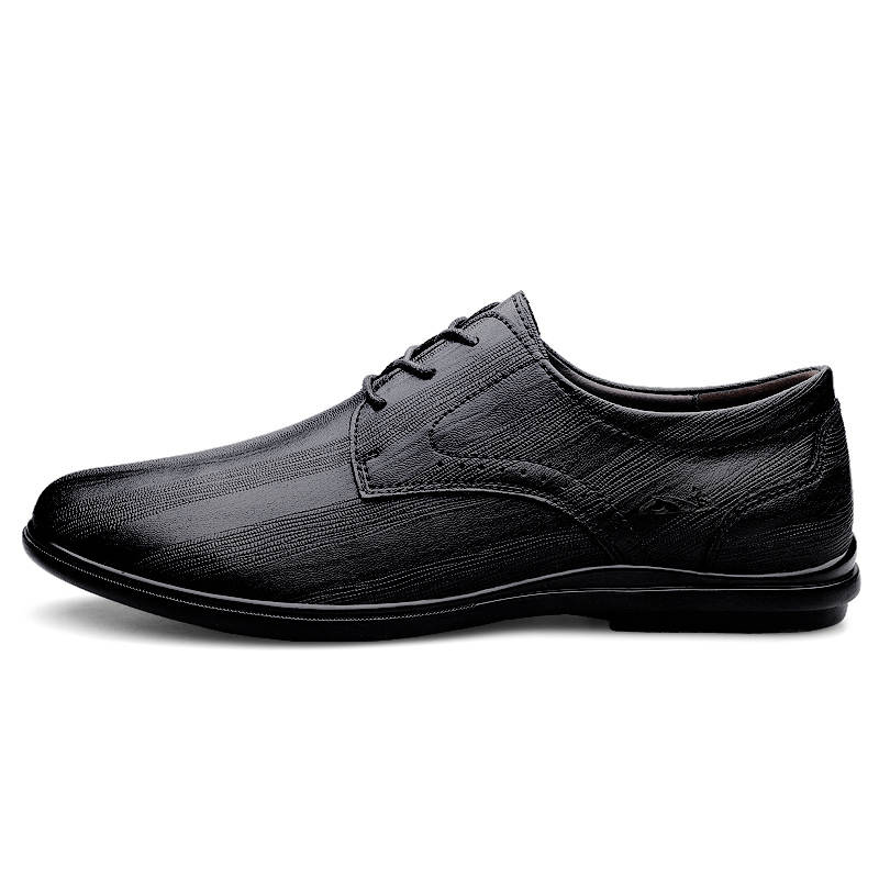 YINGLUNQISHI Top Grain Cow Leather Casual Shoes Men's