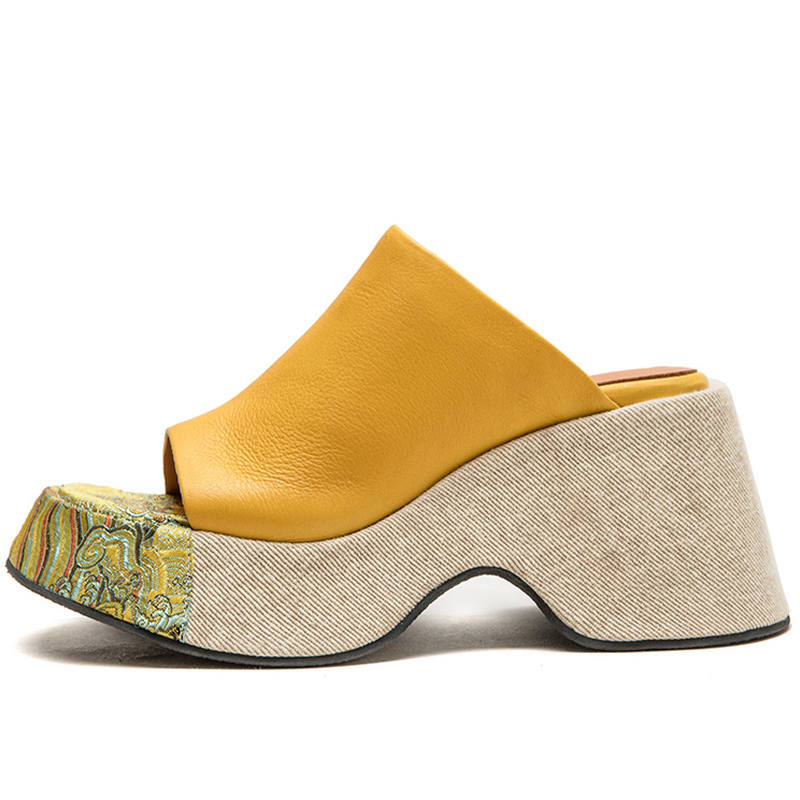 JIEZHOU Abrasion Resistant Slide Slippers Women's