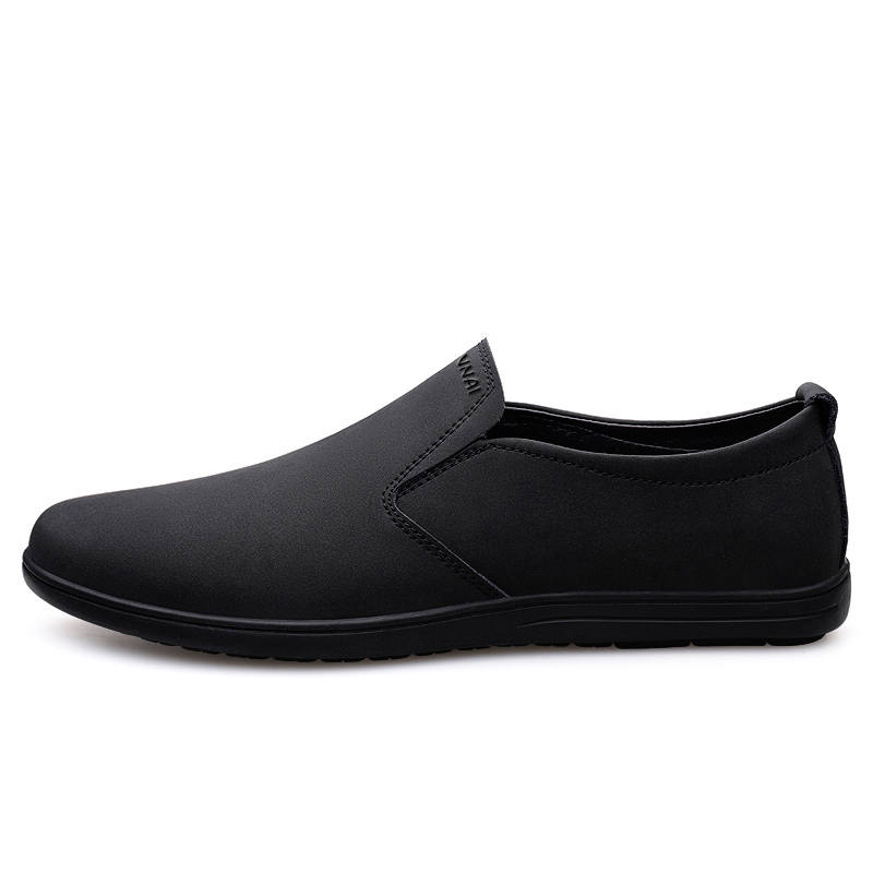 WENNAI Cow Split Leather Casual Shoes Men's