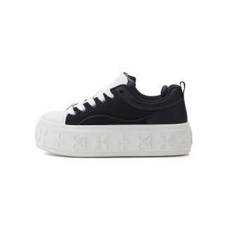 TRAPAR WAVES Low top Canvas Shoes Women's Black