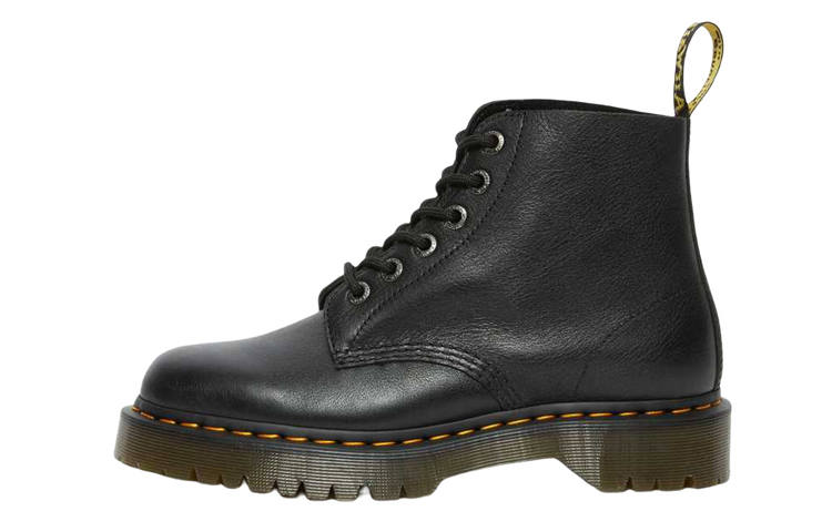 Dr.Martens Dr. Martens 101 Bex Pisa Leather Ankle Boots 'Black'