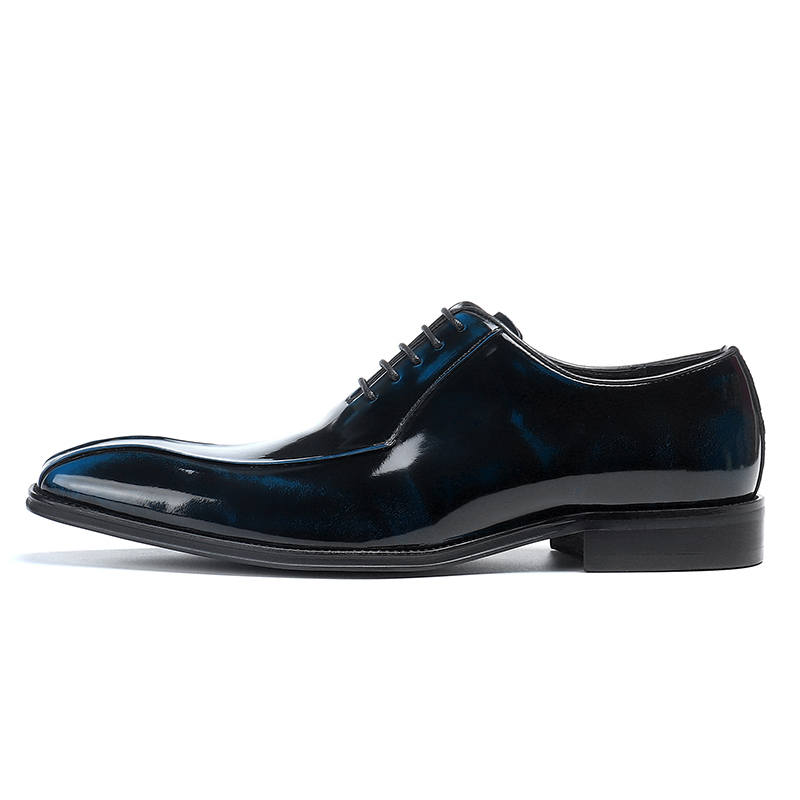 ASTON M.JAZZ Top Grain Cow Leather Dress Shoes Men's