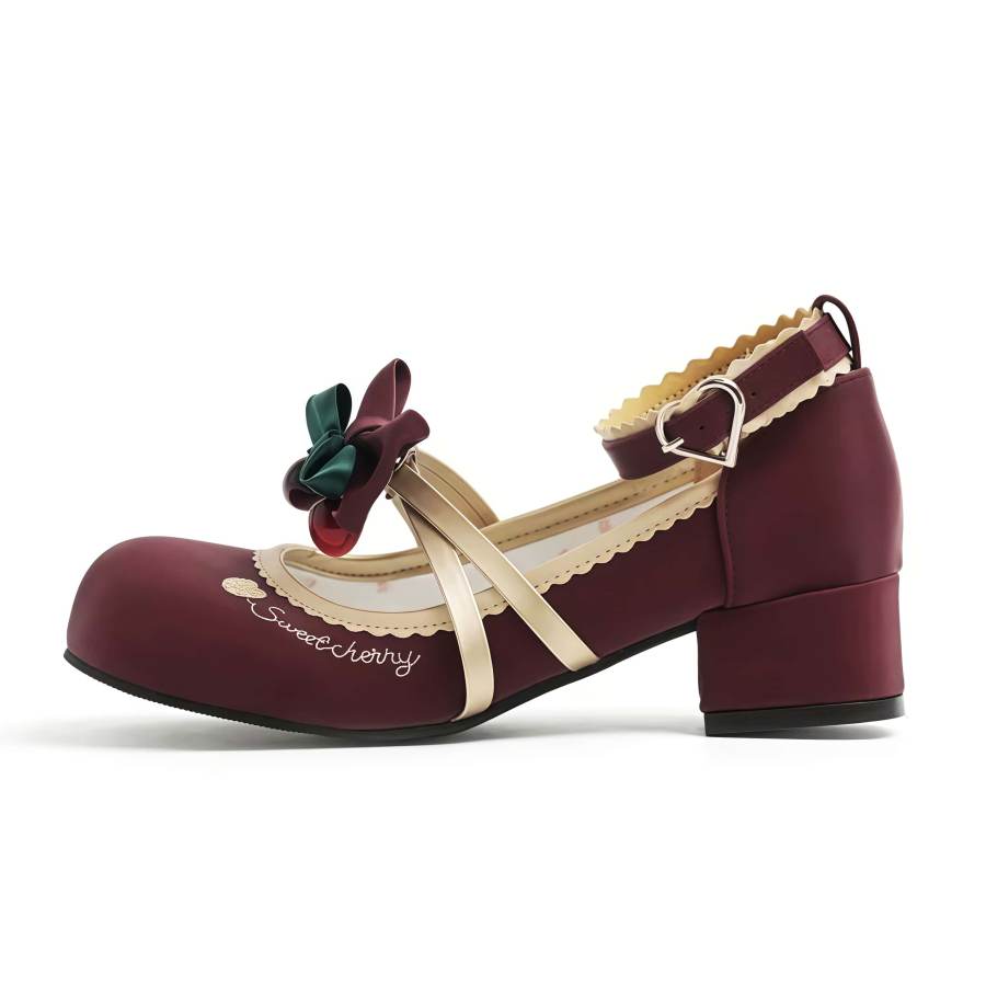 Boldi Kuki Synthetic Leather Mary Jane Shoes Women's