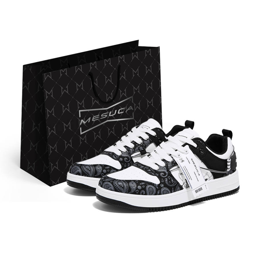 MESUCA MESUCA Skateboard Shoes Unisex White Black