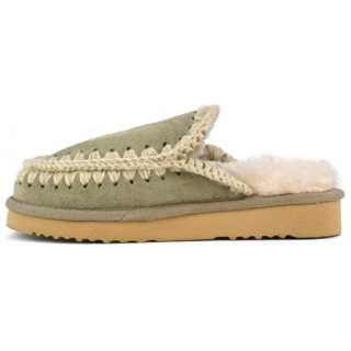 MOU Eskimo Abrasion Resistant Closed Toe Slippers Women's Green