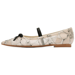 73Hours Soft Moments Fabric Casual Shoes 1CM Women's Nude