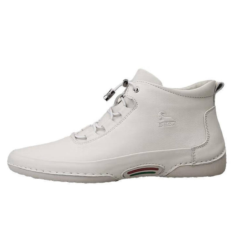 BECK Top Grain Cow Leather High top Casual Shoes Women's
