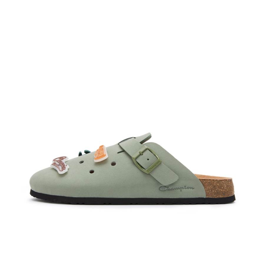 Champion Rubber Breathable Birkenstock Shoes Unisex Dark Olive Green