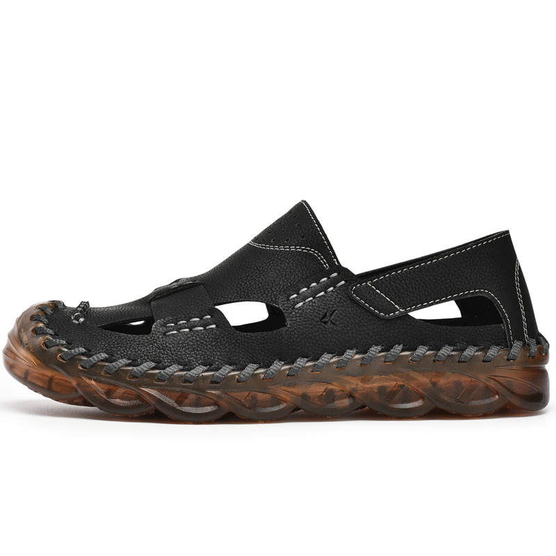 ZANSITE Cow Split Leather River Trekking Shoes Men's