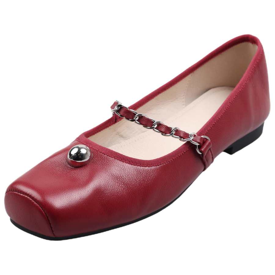 HONGYANGLIN Sheepskin Casual Shoes Women's