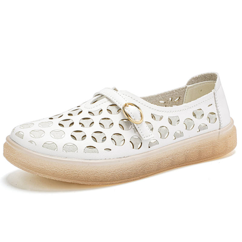 Reivantix Reivanti Microfiber Leather Casual Shoes 2.5cm Women's White