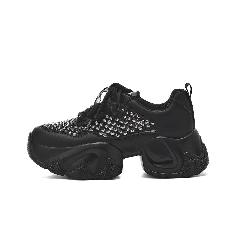 Hotwind Hotwind Fabric Low top Chunky Sneakers Women's