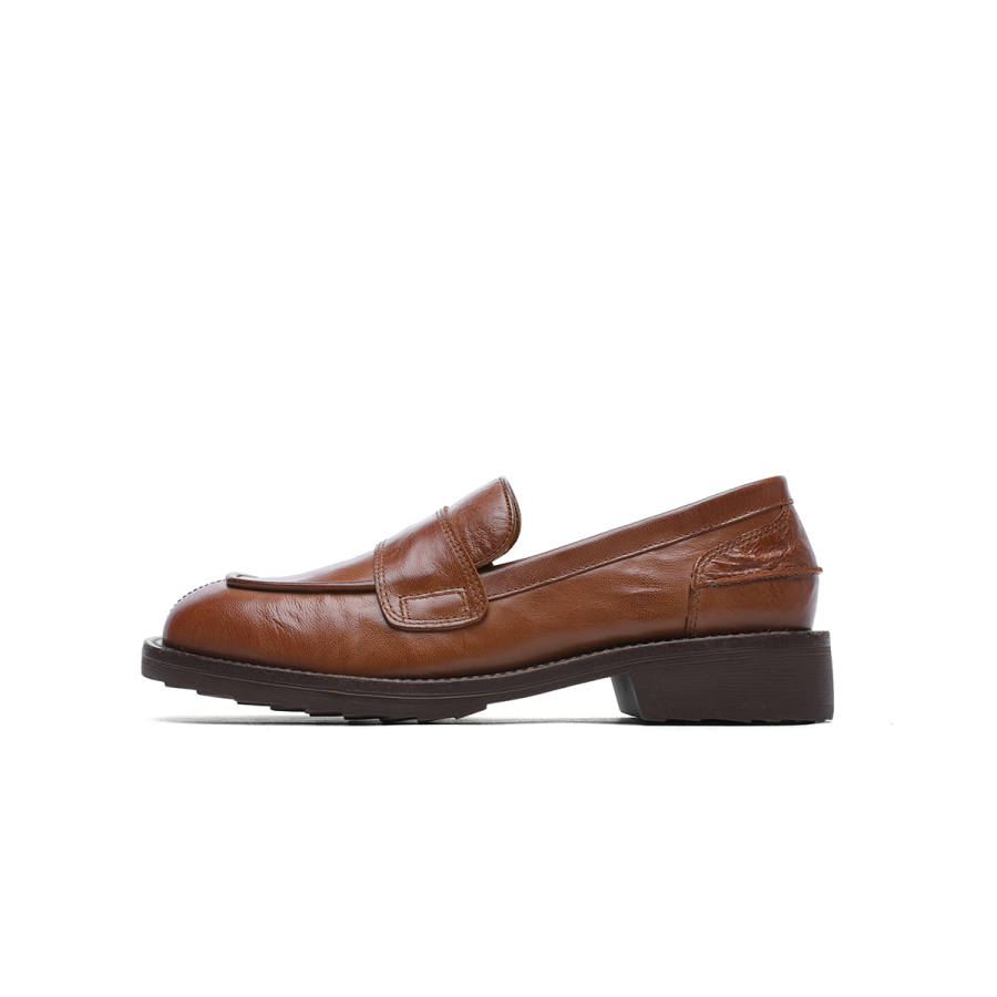 GOLDLION Loafers Women's Brown/Black