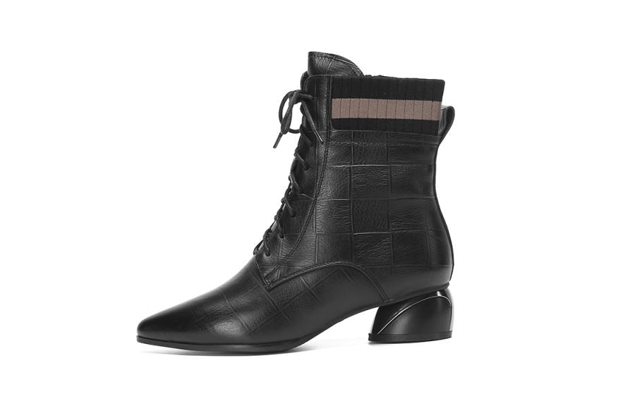 VEDULLAR VEDULLAR Crew Combat Boots 4cm Women's