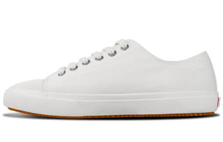 Rockfish Slip Resistant, Abrasion Resistant, Waterproof, Lightweight Low top Canvas Shoes Women's White