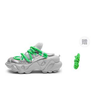 Z COSMOS ZERO COSMOS Weightlessness Series Mesh Low top Chunky Sneakers Unisex Silver