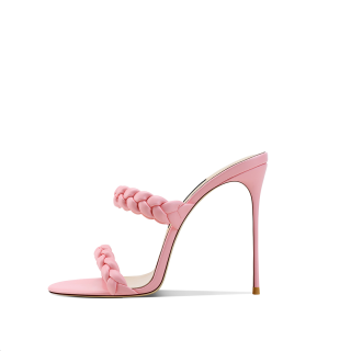 ;HMZ Sheepskin Slim Heel High Heels Women's