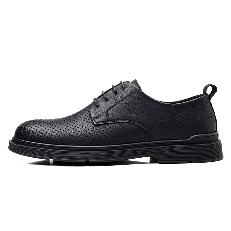 POPULAR ROUSE PR Cow Split Leather Casual Shoes Men's