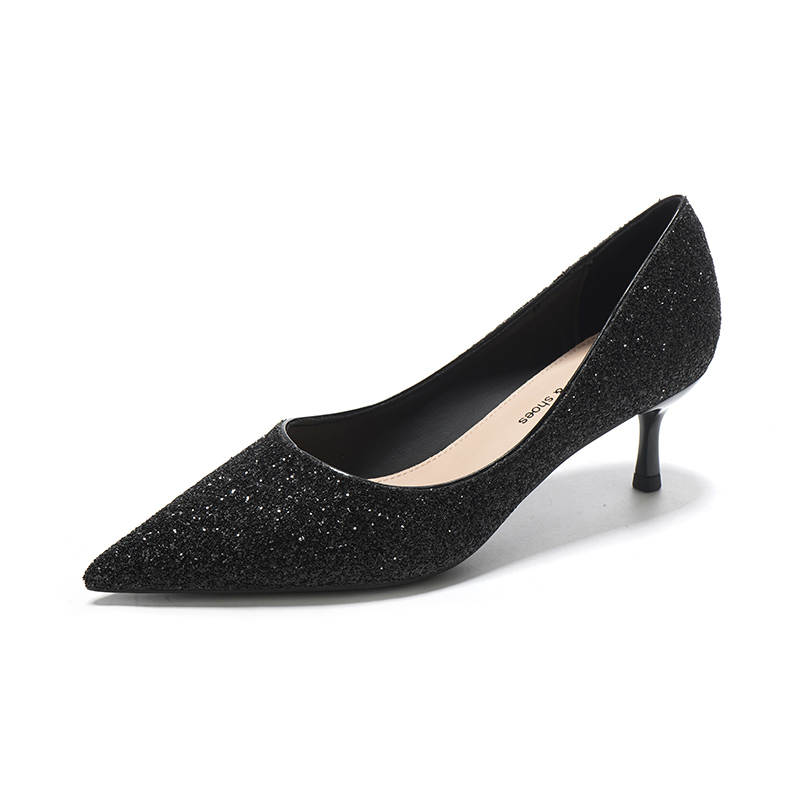 QITUMAUL Slim Heel High Heels Women's