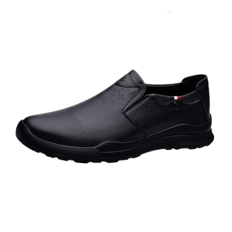 GONGNIULEITING Top Grain Cow Leather Casual Shoes Men's