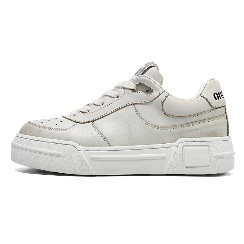 ONN Top Grain Cow Leather Lightweight Height Increasing Lightweight Height Increasing Low top Skateboard Shoes Women's