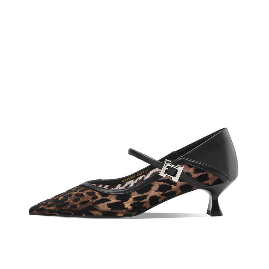 BOERDIQI Slim Heel Mary Jane Shoes Women's