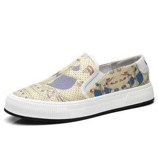 I.30 Pu Casual Shoes Men's Apricot
