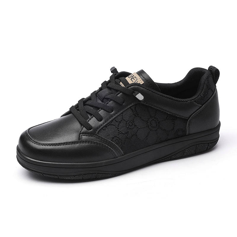 XINNUO Textile, Cow Leather Abrasion Resistant Abrasion Resistant Low top Casual Shoes Women's