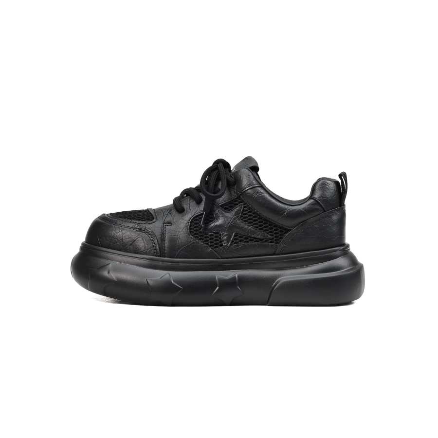 UanDi Top Grain Cow Leather Abrasion Resistant Abrasion Resistant Low top Skateboard Shoes Women's