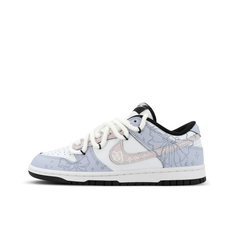 Nike Nike Dunk Gorilla Mischievous XJDD Sweet Style Formula Low top Skateboard Shoes Unisex White Purple