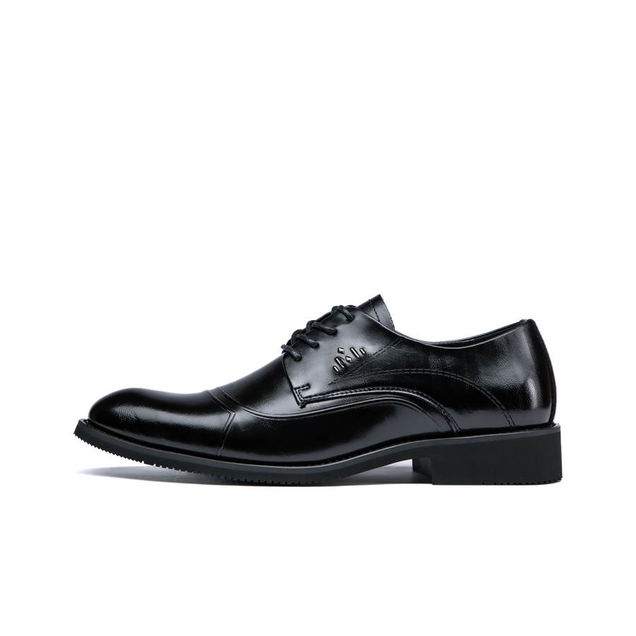 ORP ORP Cow Split Leather Dress Shoes Men's Black