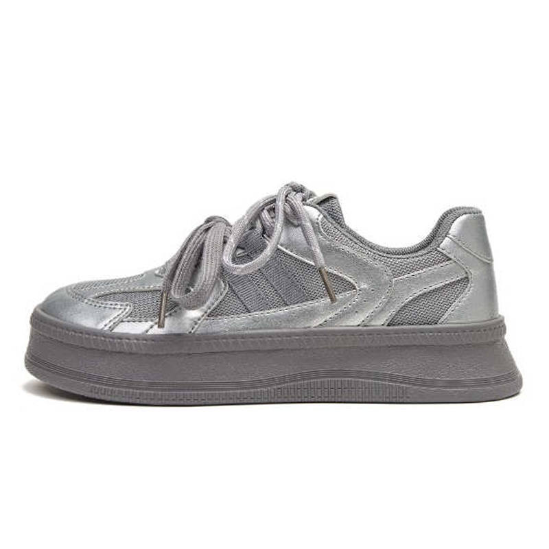 WENPU Abrasion Resistant, Lightweight, And Breathable Low top Skateboard Shoes Women's