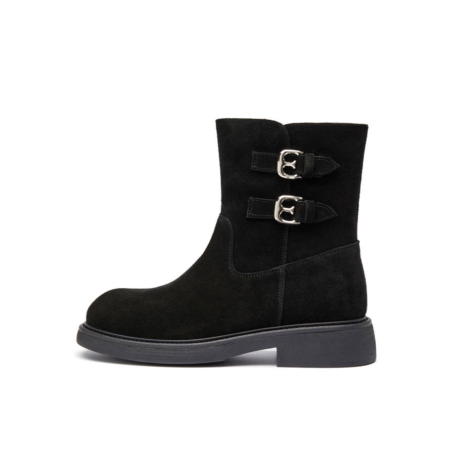 ELLE Western Cowboy Boots Ankle Boots Women's 2025 Women's Boots