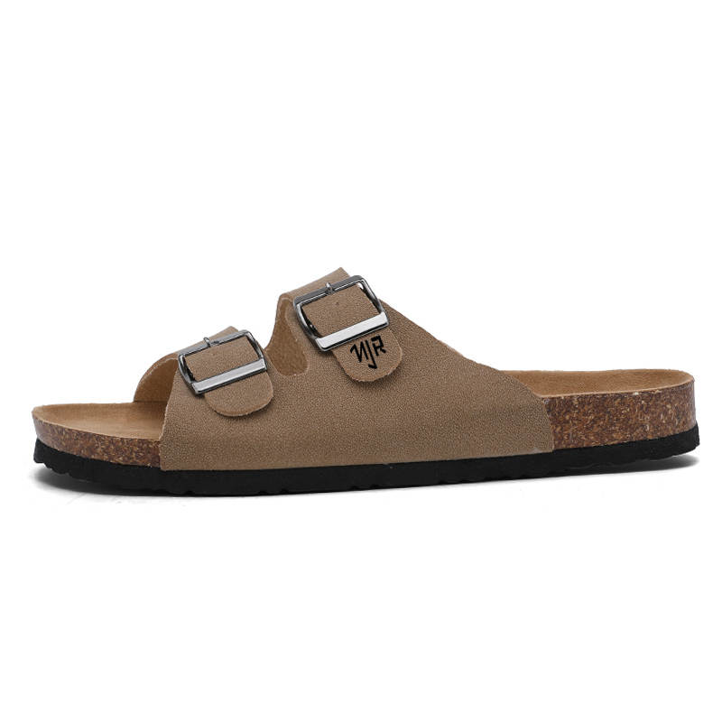 NANJIREN Slip Resistant Abrasion Resistant Slip Resistant Abrasion Resistant Slide Slippers Men's