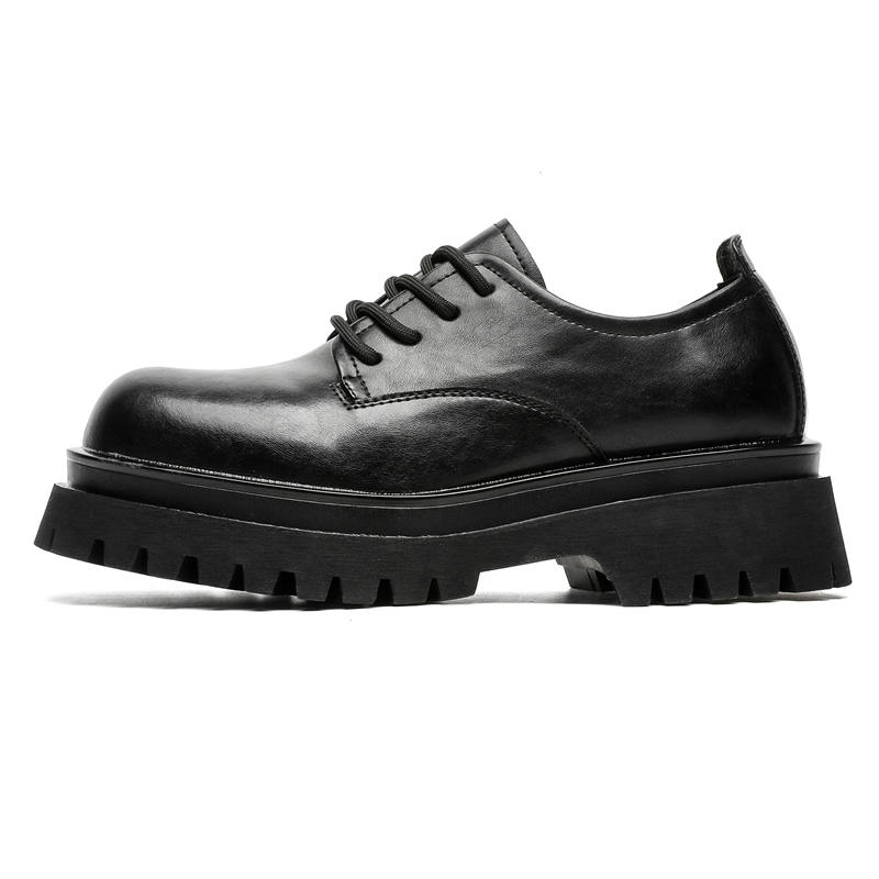 CHILANG Derby Shoes Low top Casual Shoes Unisex Black