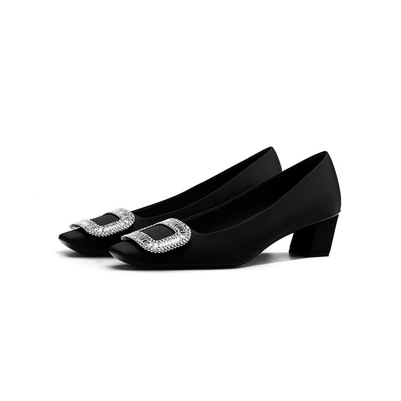 MERY CAREY MO Chunky Heel High Heels Women's