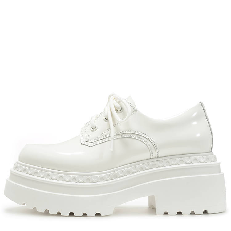 VITTORIO VENTURA BUTTERFLY WINGS Collection Cow Leather Casual Shoes Women's Ecru