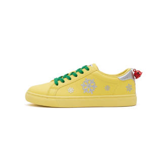 Nicolas.Li Low top Skateboard Shoes Women's Yellow