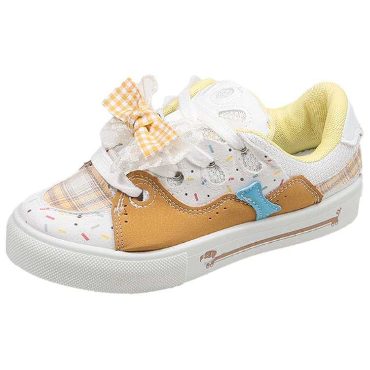 CPXO Abrasion Resistant Abrasion Resistant Low top Casual Shoes Women's Yellow