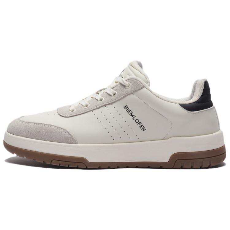 BIYINLEIFEN Synthetic Leather Low top Skateboard Shoes Men's