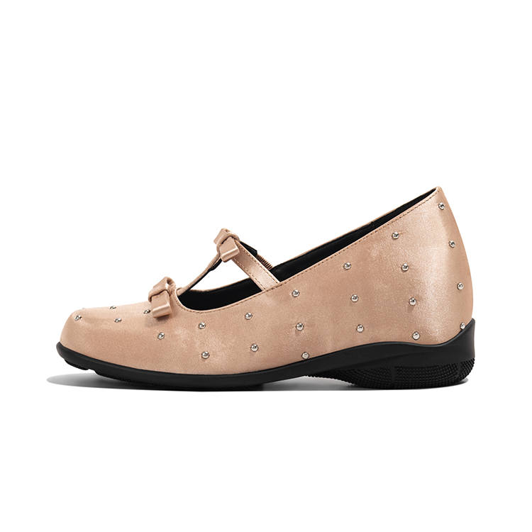 LAOMIAO Satin Platform Mary Jane Shoes Women's