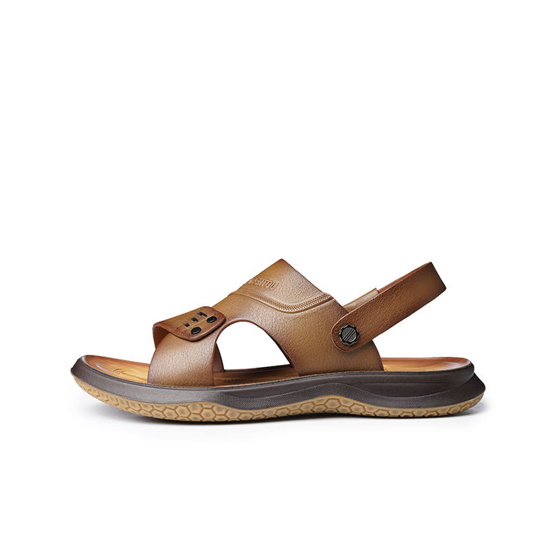 LAORENTOU LAORENTOU Beach Sandals Men's Brown