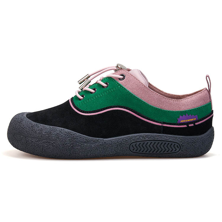 Joy&Mario Cow Suede Low top Casual Shoes Women's