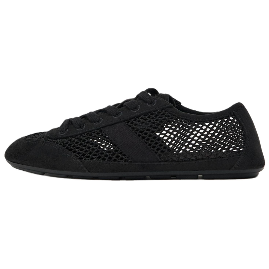 ZARA Low top Casual Shoes Women's Black